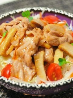 豚肉の甘辛生姜焼き丼-レシピのメイン写真