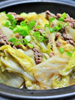 白菜と牛肉の重ね煮-レシピのメイン写真