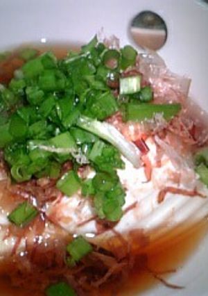 簡単♪電子レンジでなんちゃって湯豆腐-レシピのメイン写真
