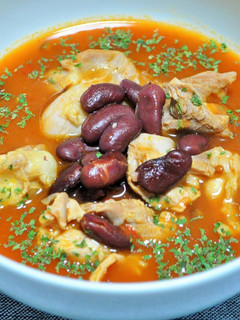 鶏肉と豆の煮込み-レシピのメイン写真