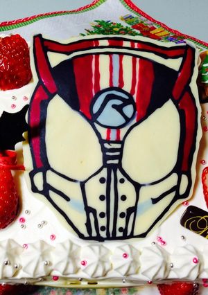 7層のケーキ☆ 仮面ライダードライブ-レシピのメイン写真