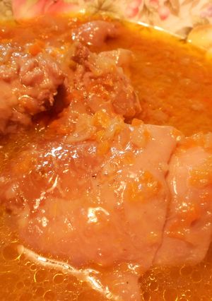 コックオーヴァン（チキンのワイン煮込み）-レシピのメイン写真