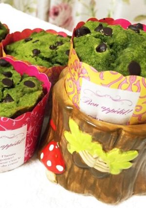 簡単☆抹茶濃い味マフィン♪-レシピのメイン写真