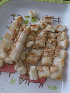【離乳食・完了期】ツナトースト-レシピのメイン写真