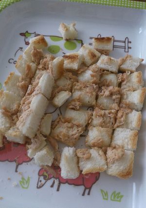 【離乳食･完了期】ツナトースト-レシピのメイン写真