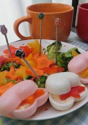 おやさい党のブランチ♡スープでベジもなか-レシピのメイン写真