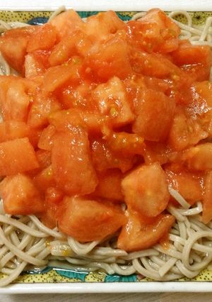 そばトマトジュース-レシピのメイン写真