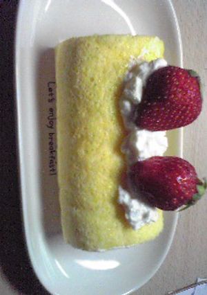 簡単でおいしい☆ロールケーキ-レシピのメイン写真