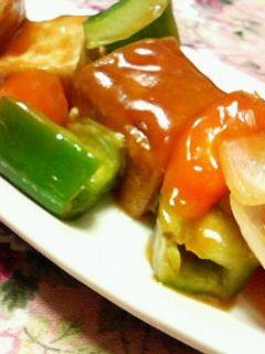 肉無しで☆酢豚ならぬ酢☆厚揚げ♪♪-レシピのメイン写真