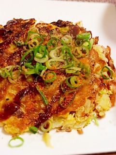 小麦粉不要!ふわふわお好み焼き-レシピのメイン写真