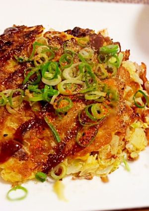 小麦粉不要!ふわふわお好み焼き-レシピのメイン写真