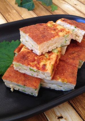 豆腐入り＊ふわふわ玉子焼き おせちにも-レシピのメイン写真