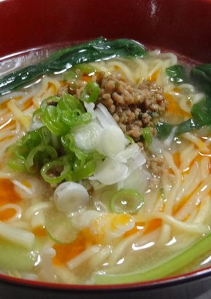 【簡単】インスタント冷やし中華で坦々麺-レシピのメイン写真
