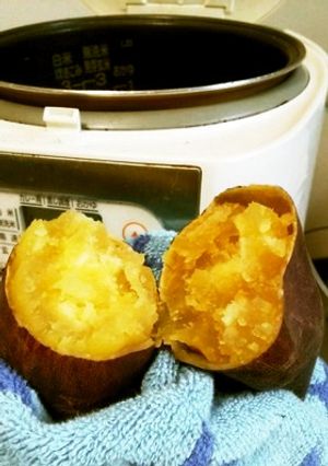 炊飯器トロトロ焼きいも！祝☆話題入り-レシピのメイン写真