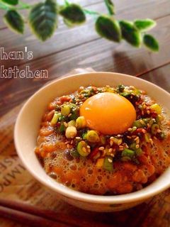 ✿食べるラー油とネギの納豆ご飯✿-レシピのメイン写真