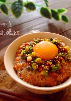 ✿食べるラー油とネギの納豆ご飯✿-レシピのメイン写真