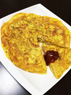 朝食に!スパニッシュオムレツ-レシピのメイン写真