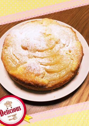 洋ナシのケーキ-レシピのメイン写真
