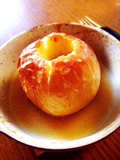 簡単 満腹おやつ*焼き林檎*ダイエット-レシピのメイン写真