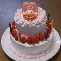 รูปของ 安定した２段ケーキのやり方♡
