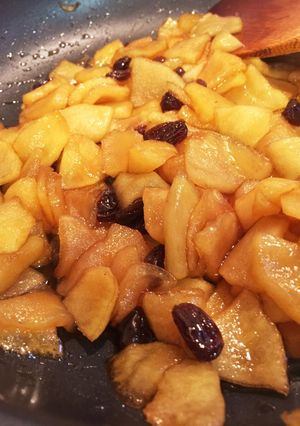 甘酸っぱいシャキシャキりんご煮-レシピのメイン写真