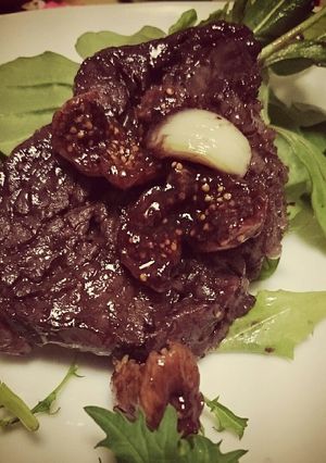 牛肉とドライいちじくの赤ワイン煮-レシピのメイン写真