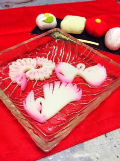 おせちにぴったり&簡単 鶴 蒲鉾飾り切り-レシピのメイン写真