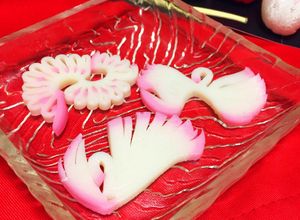 おせちにぴったり&簡単 鶴 蒲鉾飾り切り-レシピのメイン写真