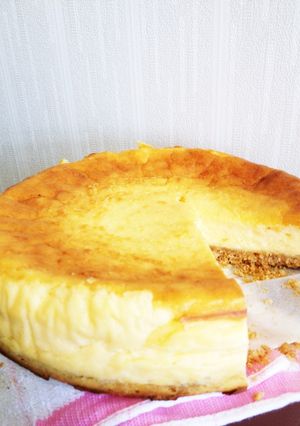みかんエキス入りベイクドチーズケーキ☆-レシピのメイン写真