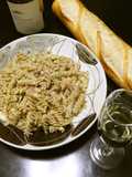 ブルーチーズの香りパスタ☆生クリームで