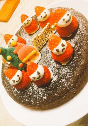 可愛い♪いちごのデコレーション-レシピのメイン写真