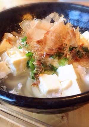 二日酔いの朝に！鶏豆腐玉子うどん-レシピのメイン写真
