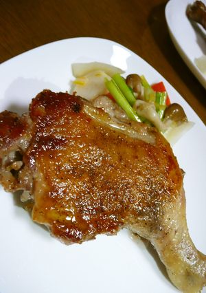 クリスマスに作り置き!鶏もも肉のコンフィ-レシピのメイン写真
