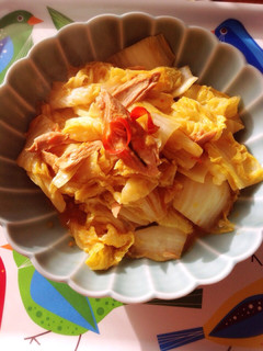 白菜の美味しさを引き出す!簡単タイ風炒め-レシピのメイン写真