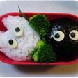 お弁当♪まっくろくろすけ&小トトロ
