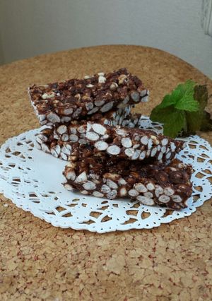 止まらない～♡ライスパフのチョコバー-レシピのメイン写真
