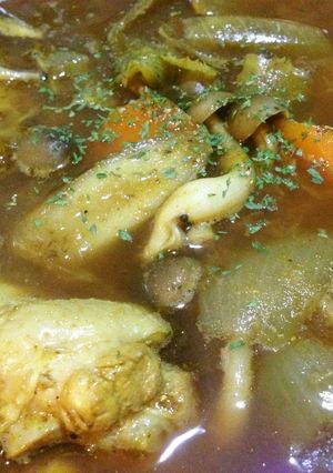 ある寒い日のスープカレー❀-レシピのメイン写真