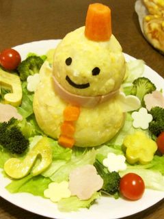 雪だるま☆ポテトサラダ-レシピのメイン写真