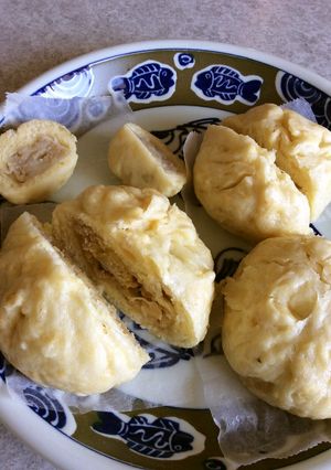 年末！冷蔵庫の残り物でラクチン肉まん-レシピのメイン写真