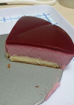 ラズベリームース~3層仕上げ~-レシピのメイン写真
