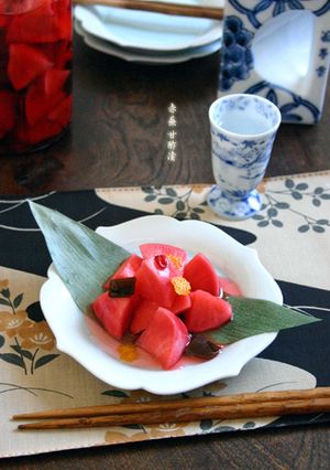 【赤蕪の甘酢漬】-レシピのメイン写真