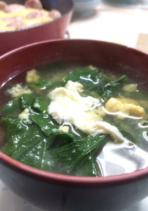 農家もおすすめ「大根菜の味噌汁」-レシピのメイン写真