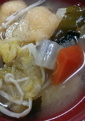 さつまいもの味噌汁！8種類入ってまーす-レシピのメイン写真