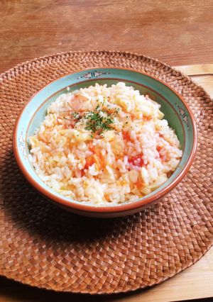 レンジでチン♪トマトリゾット-レシピのメイン写真