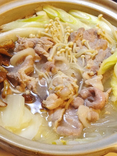 鶏スープの鶏豚水炊き-レシピのメイン写真