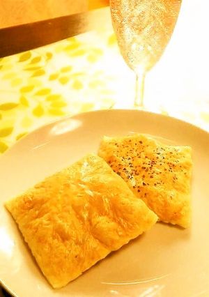 ☺レンジで簡単♪パリパリチーズせんべい☺-レシピのメイン写真