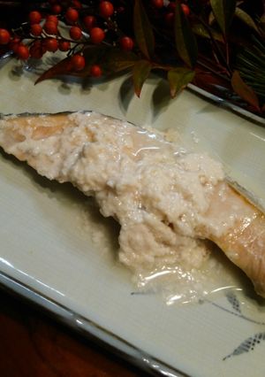 年越し☆お正月！新巻き鮭の酒粕煮♪-レシピのメイン写真