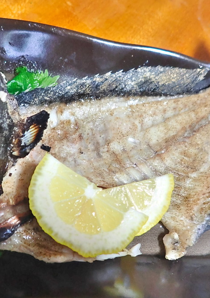 メジナ（グレ）の骨焼き-レシピのメイン写真