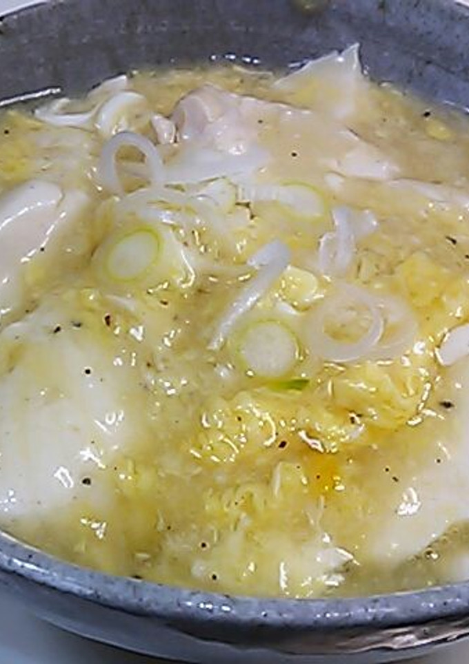◇簡単◇ごま油風お豆腐の卵とじスープ-レシピのメイン写真
