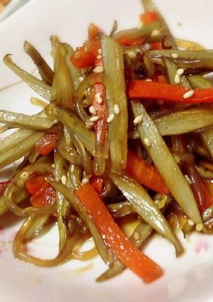 食物繊維たっぷり＊きんぴらごぼう-レシピのメイン写真
